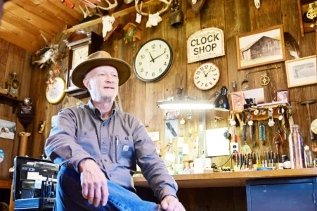 Time saver: Clock repairman turns back classic clocks for annual daylight saving time